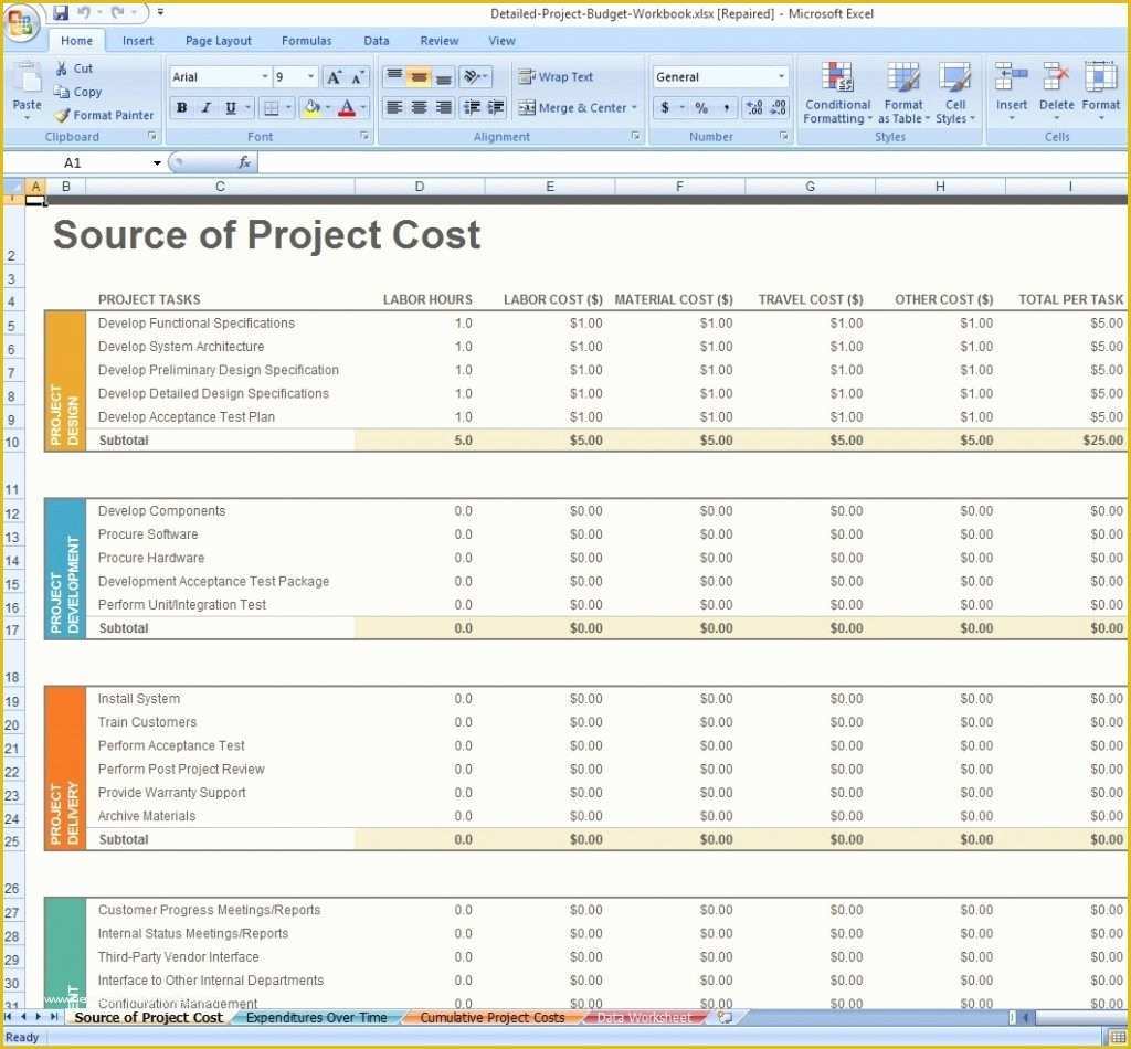 Free Project Management Templates Excel Of Excel Spreadsheet Project Management software Spreadsheet