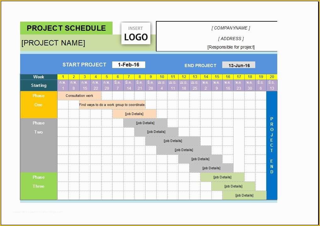 Free Project Management Templates Of Download Download Gantt Chart Template Pro