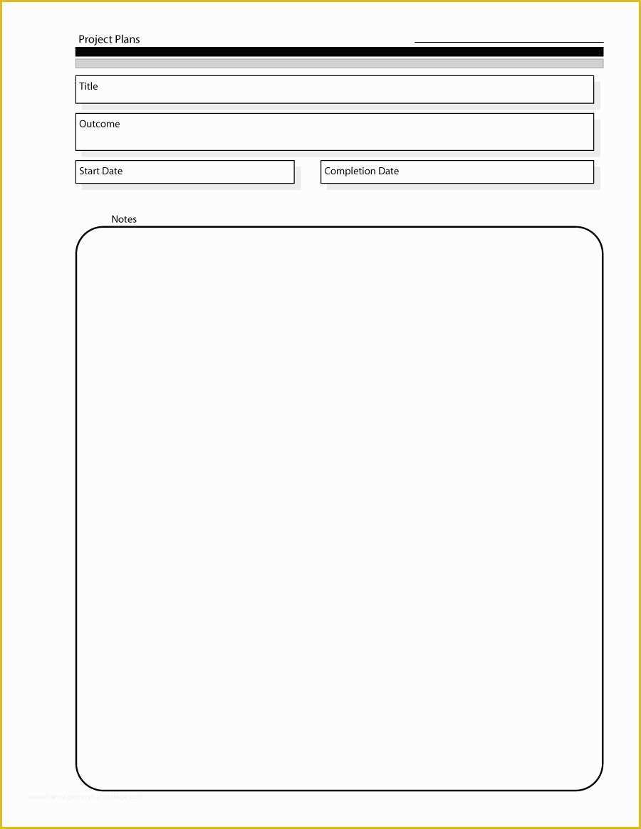 Free Project Plan Template Of 48 Professional Project Plan Templates [excel Word Pdf