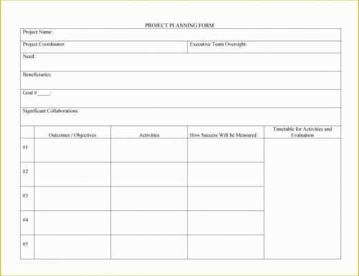 Free Project Plan Template Of 48 Professional Project Plan Templates [excel Word Pdf