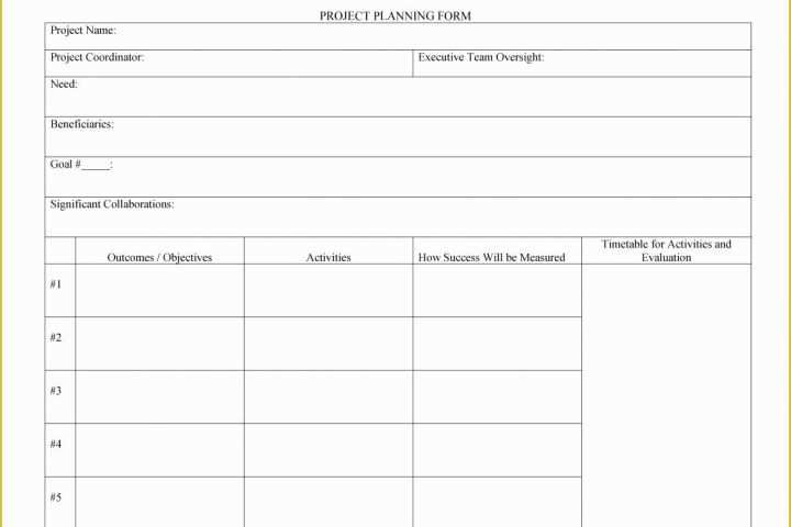 Free Project Plan Template Of 48 Professional Project Plan Templates [excel Word Pdf