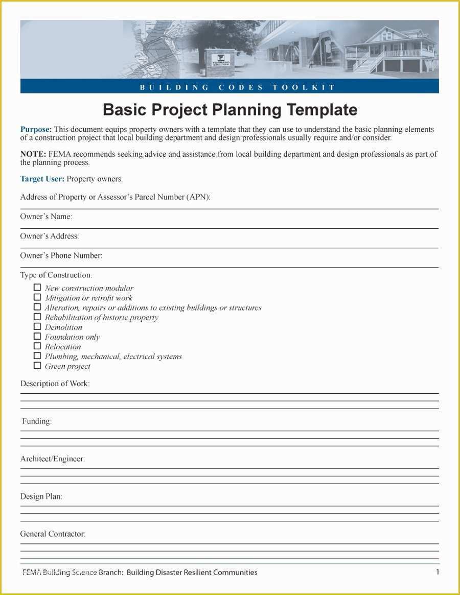 Free Project Plan Template Of 48 Professional Project Plan Templates [excel Word Pdf