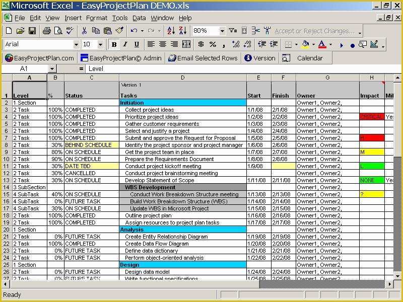 Free Project Plan Template Of All Templates Project Plan Template