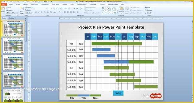 Free Project Plan Template Of Free Project Plan Powerpoint Template