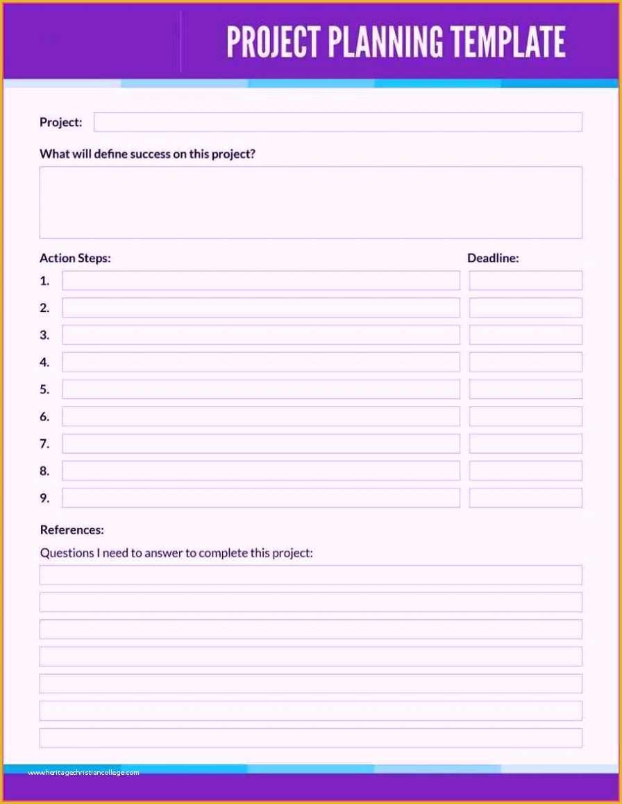 Free Project Plan Template Of Free Project Plan Template Excel Word