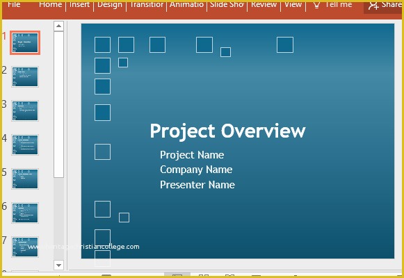 Free Project Plan Template Powerpoint Of Project Plan Maker Powerpoint Template