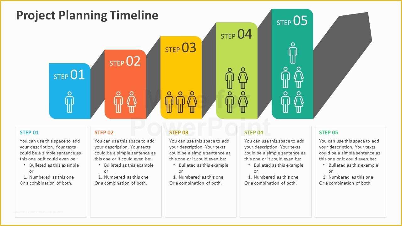 Free Project Plan Template Powerpoint Of Project Planning Timeline Editable Powerpoint Template