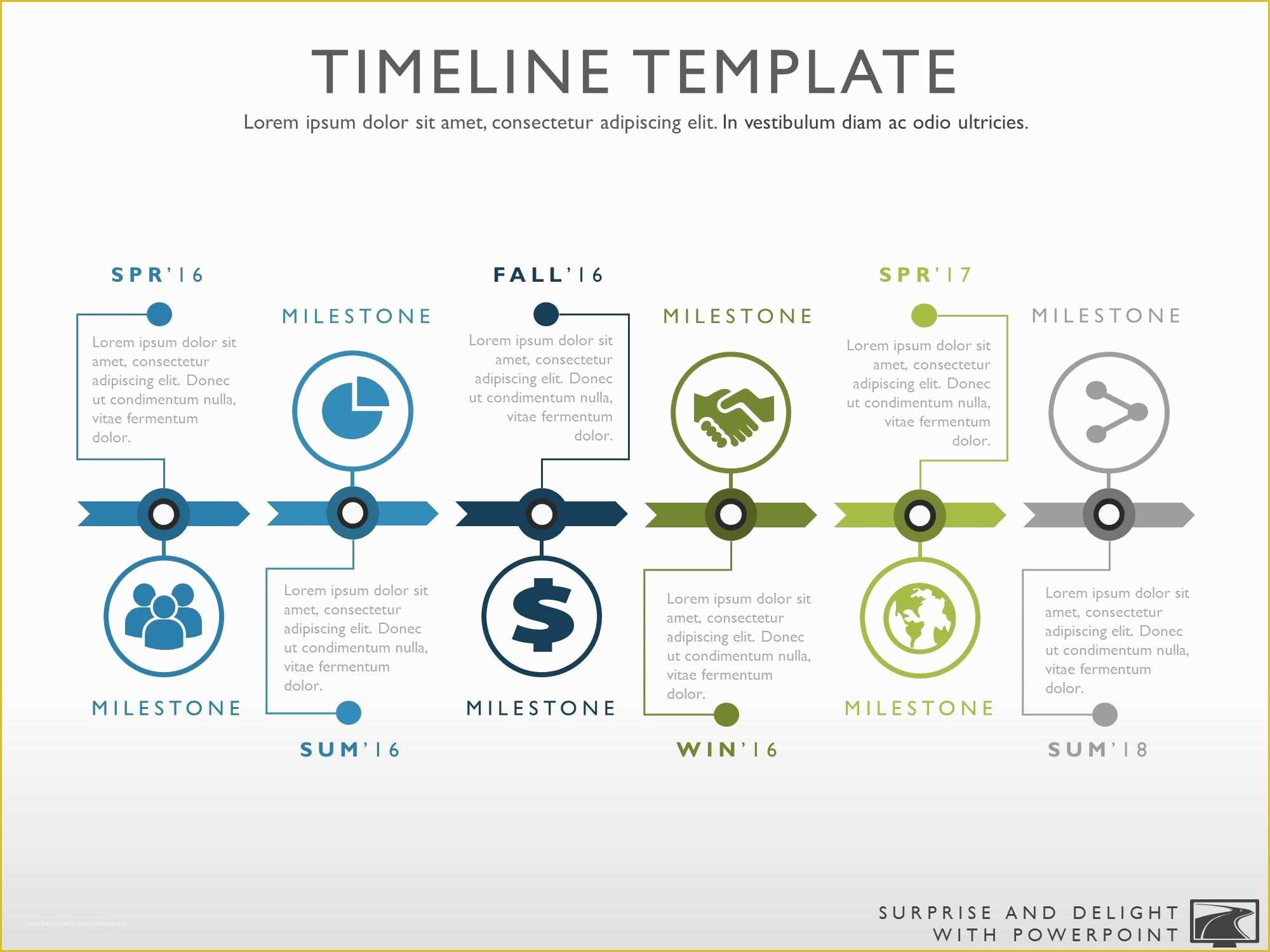 Free Project Plan Template Powerpoint Of Timeline Template for Powerpoint Great Project Management