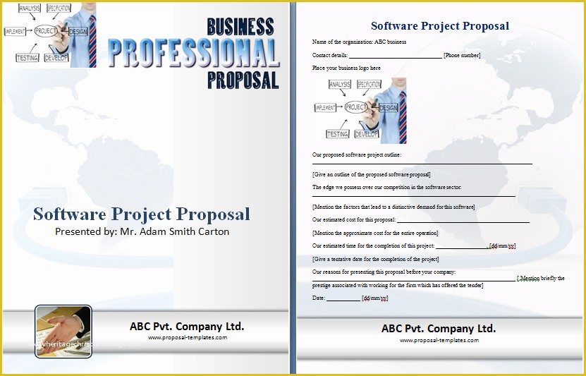 Free Project Proposal Templates for Word Of 20 Free Project Proposal Template Ms Word Pdf Docx