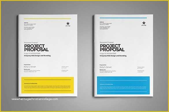Free Project Proposal Templates for Word Of 31 Free Proposal Templates Word