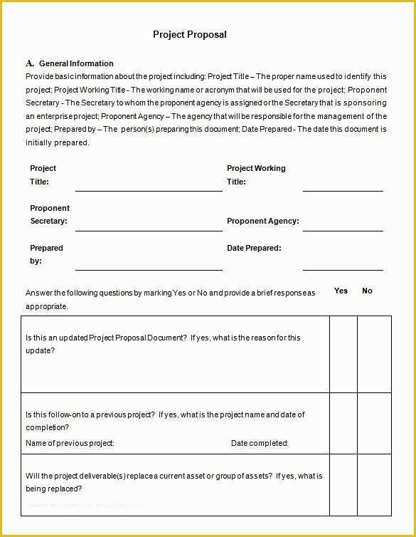 Free Project Proposal Templates for Word Of 46 Project Proposal Templates Doc Pdf