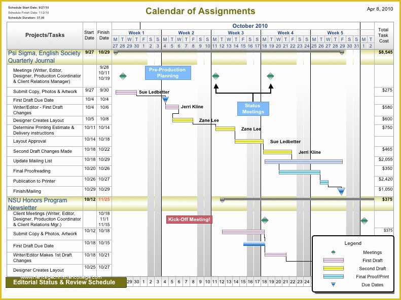 Free Project Templates Of Free Project Management Templates for Education