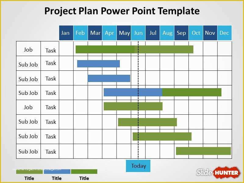 Free Project Templates Of Free Project Plan Powerpoint Template