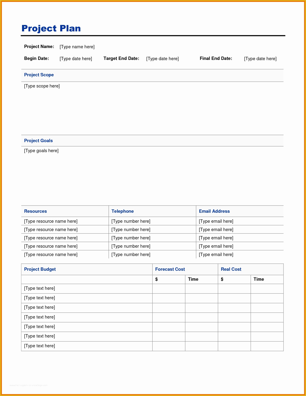 Free Project Templates Of Project Management Timeline Template Word