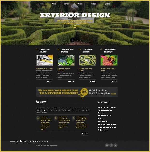Free Project Website Templates Of Free Website Template Powered by Jquery Slider for