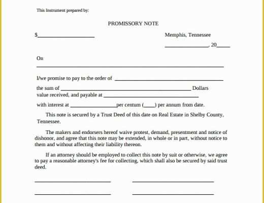 Free Promissory Note Template for Personal Loan Of Promissory Note 26 Download Free Documents In Pdf Word