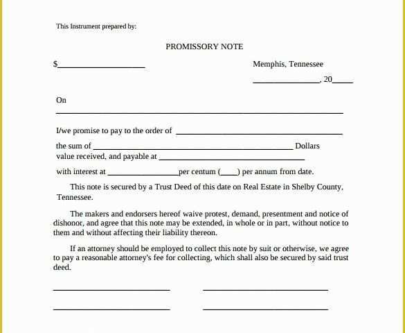 Free Promissory Note Template for Personal Loan Of Promissory Note 26 Download Free Documents In Pdf Word