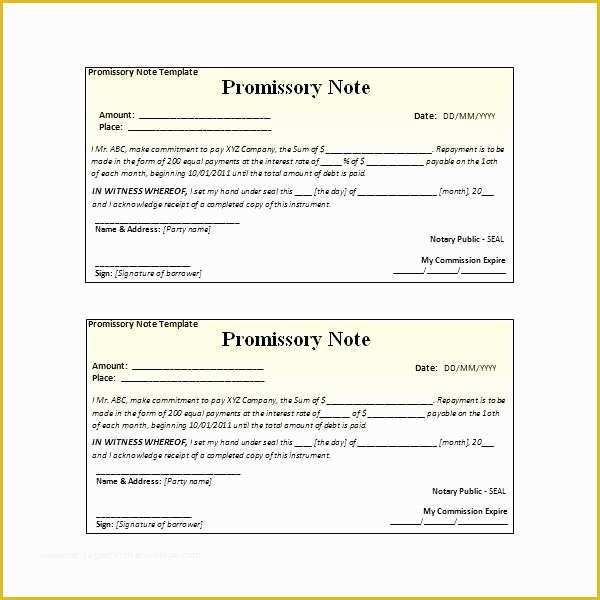 Free Promissory Note Template Georgia Of Elegant Promissary Note Template and Free Promissory Note