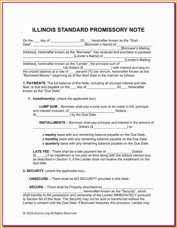 Free Promissory Note Template Georgia Of Illinois Medicaid Claim form 2360 form Resume Examples