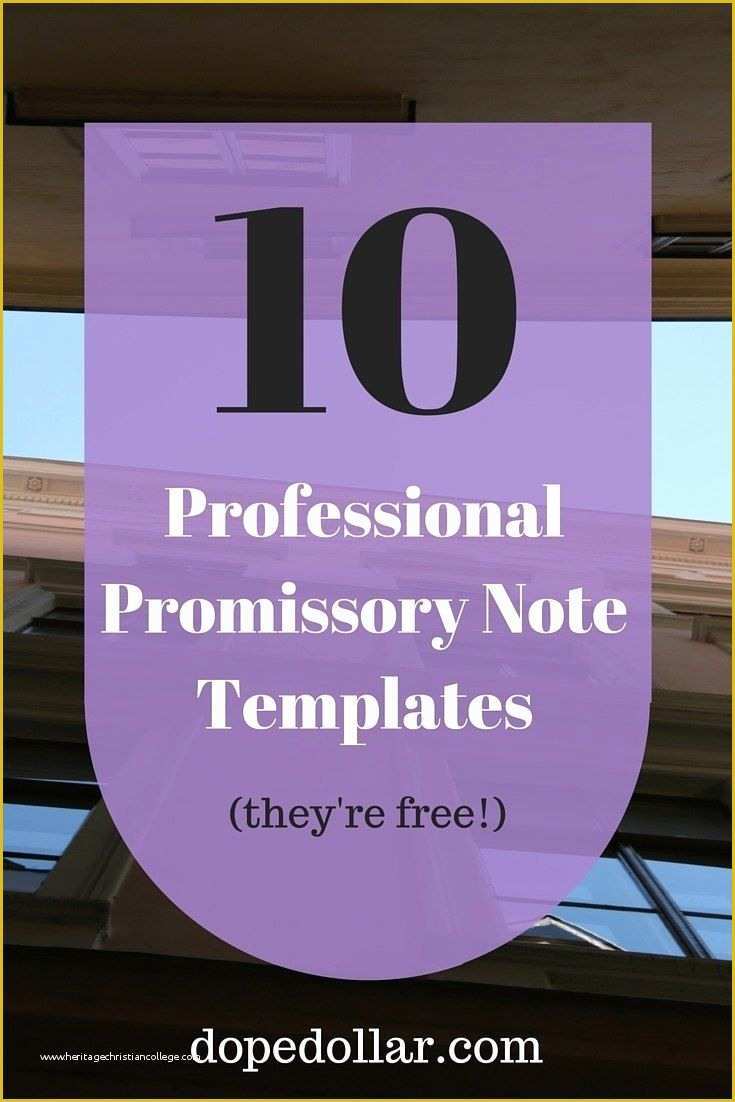 Free Promissory Note Template Illinois Of 17 Best Ideas About Promissory Note On Pinterest