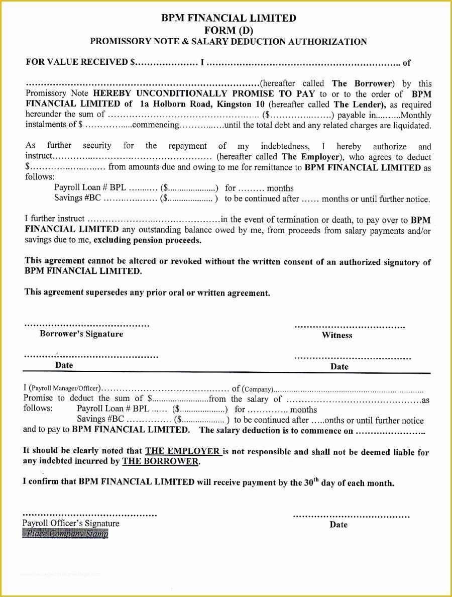 Free Promissory Note Template Illinois Of Best 25 Promissory Note Ideas