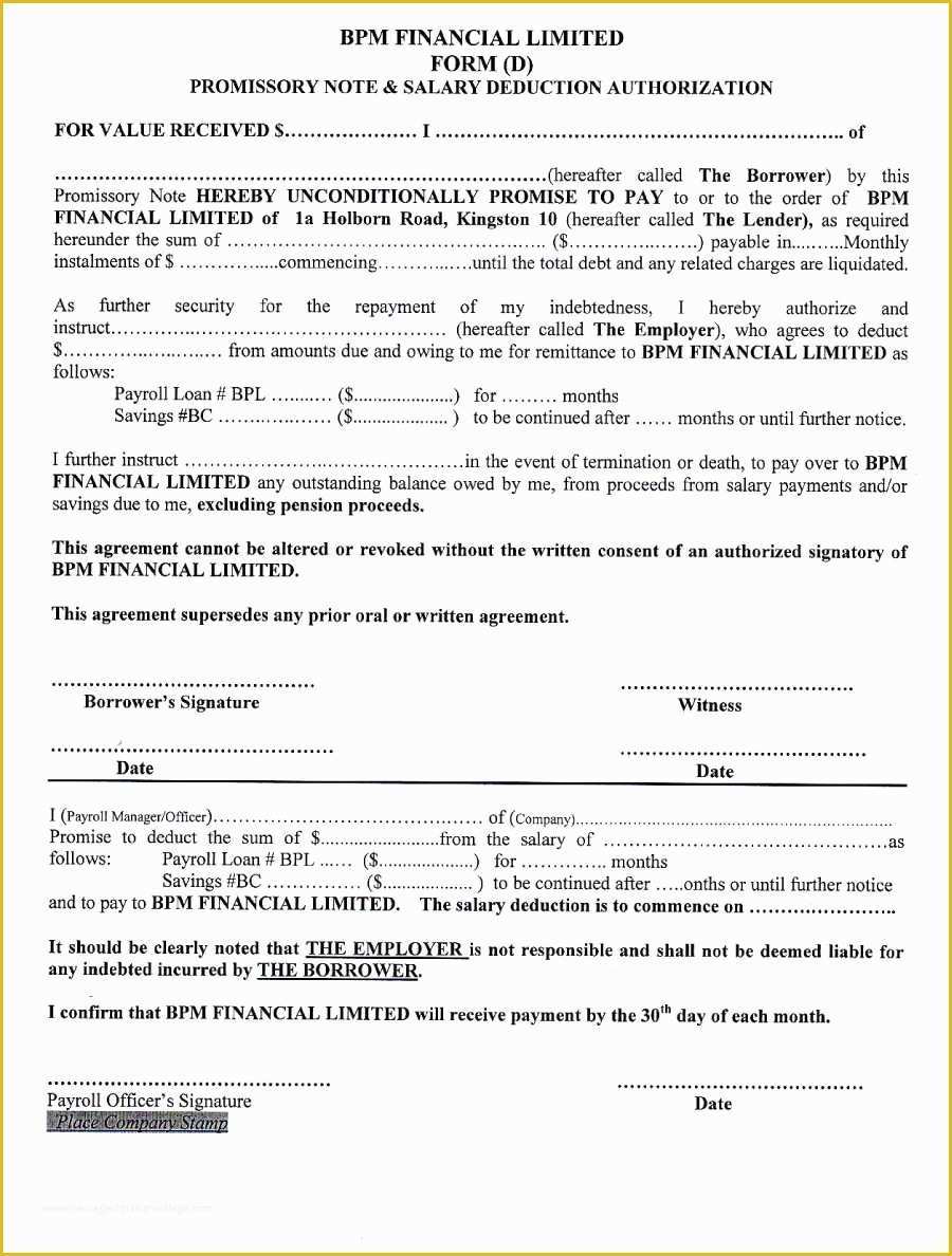  Free Promissory Note Template Illinois Of Best 25 Promissory Note Ideas 