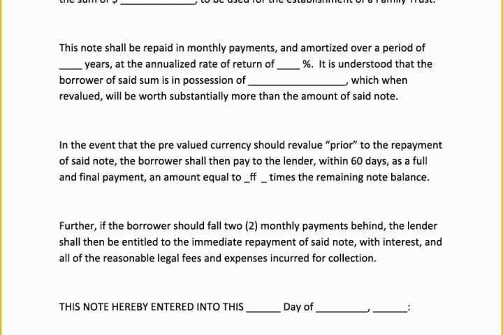 Free Promissory Note Template Illinois Of 45 Free Promissory Note Templates &amp; forms [word &amp; Pdf