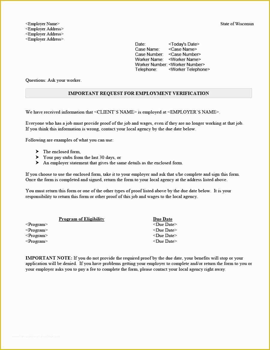 Free Proof Of Income Letter Template Of 40 In E Verification Letter Samples &amp; Proof Of In E