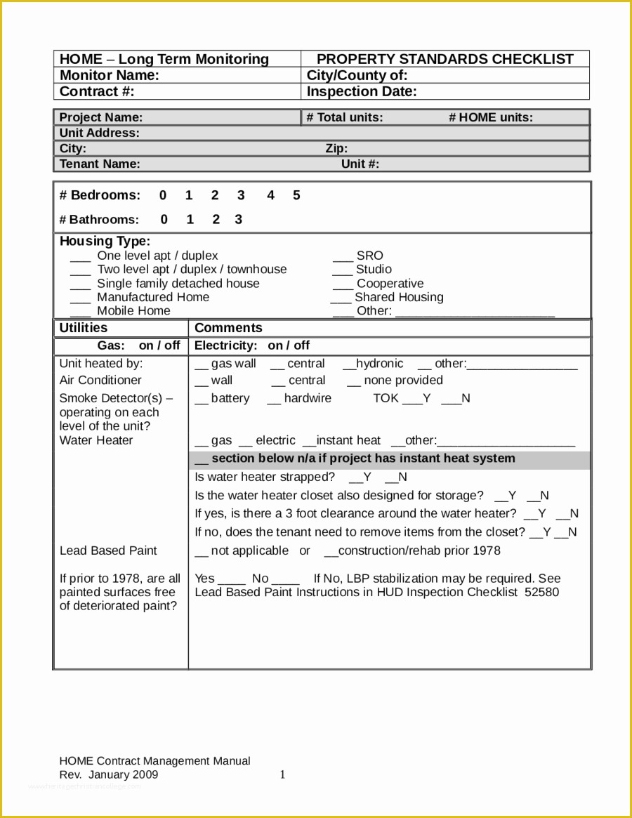 Free Property Inspection Checklist Templates Of 2019 Home Inspection Report Fillable Printable Pdf