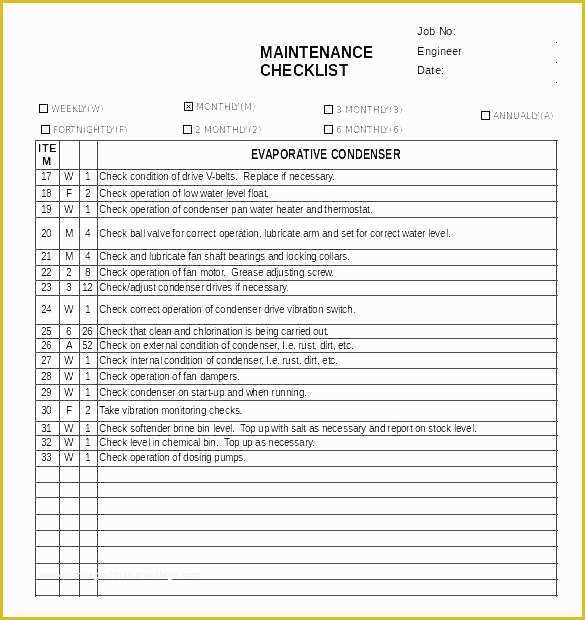 Free Property Management Maintenance Checklist Template Of Aircraft Maintenance Records and Airworthiness Directives