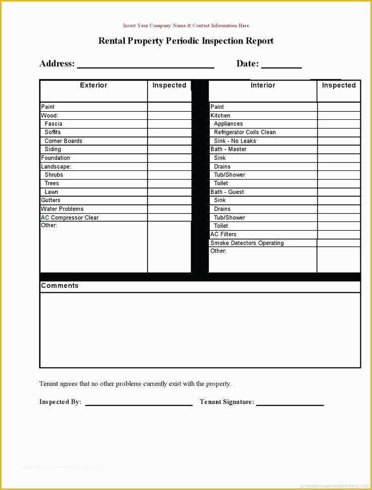 Free Property Management Maintenance Checklist Template Of Maintenance Checklist Templates Doc Free Premium