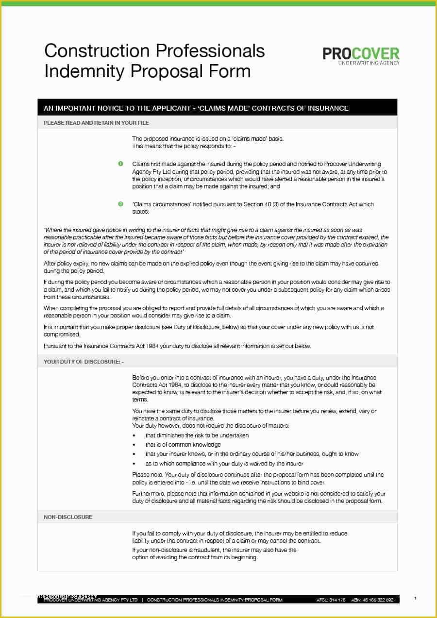 Free Proposal Template for Construction Of 31 Construction Proposal Template & Construction Bid forms