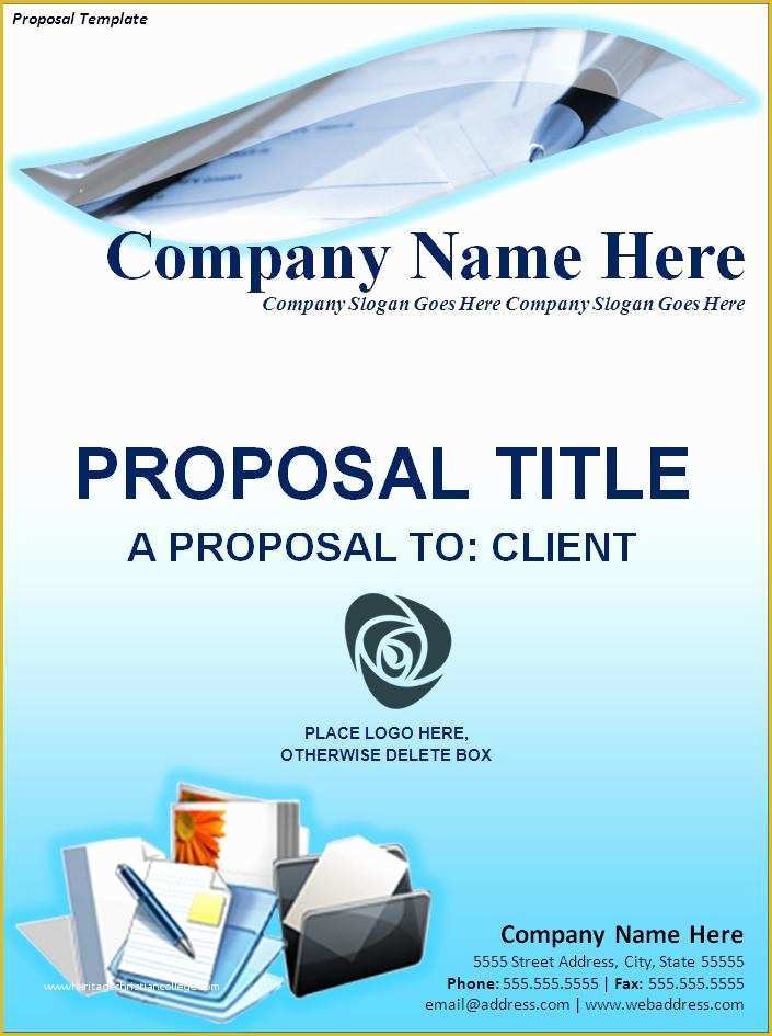 Free Proposal Template Word Of 11 Free Proposal Templates