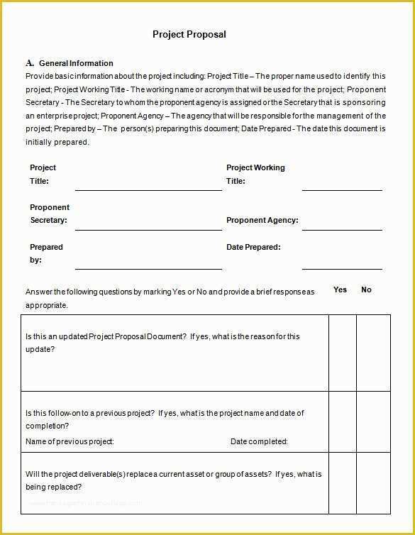 Free Proposal Template Word Of 27 Project Proposal Templates Pdf Doc