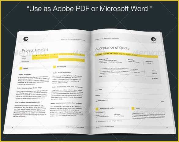Free Proposal Template Word Of 28 Free Proposal Templates Microsoft Word format Download