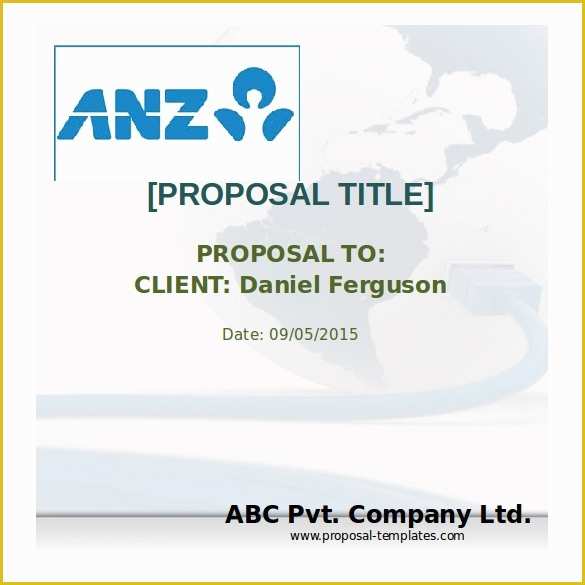 Free Proposal Template Word Of 31 Free Proposal Templates Word