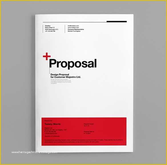 Free Proposal Template Word Of 40 Free Proposal Templates Word