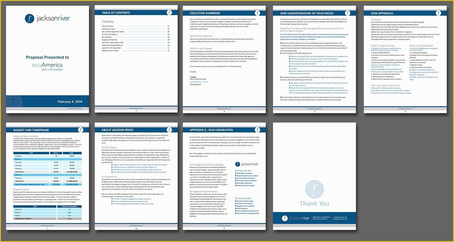 Free Proposal Template Word Of Free Microsoft Word Proposal Template