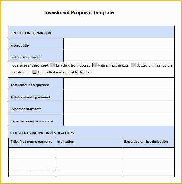 Free Proposal Template Word Of Proposal Templates – 140 Free Word Pdf format Download