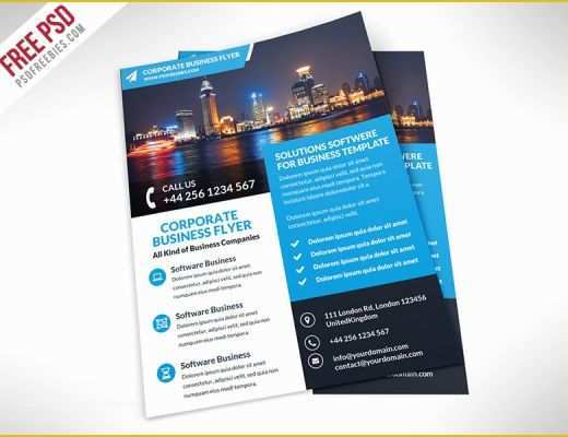 Free Psd Business Flyer Templates Of 50 Business Corporate Flyer Psd Templates with