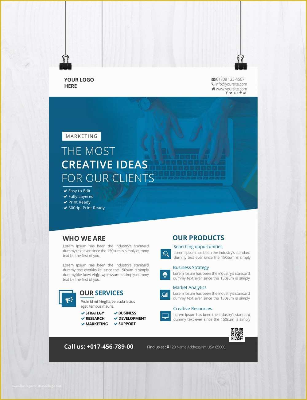 Free Psd Business Flyer Templates Of Creative Business Download Free Psd Flyer Template