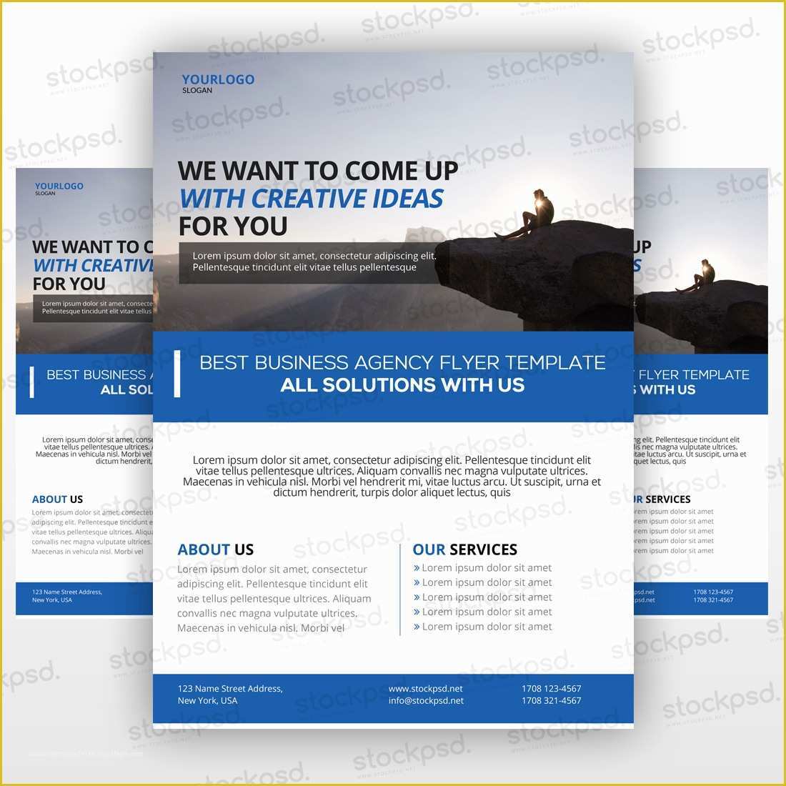 Free Psd Business Flyer Templates Of Free Business Flyer 04 Flyer Template Psd Flyershitter