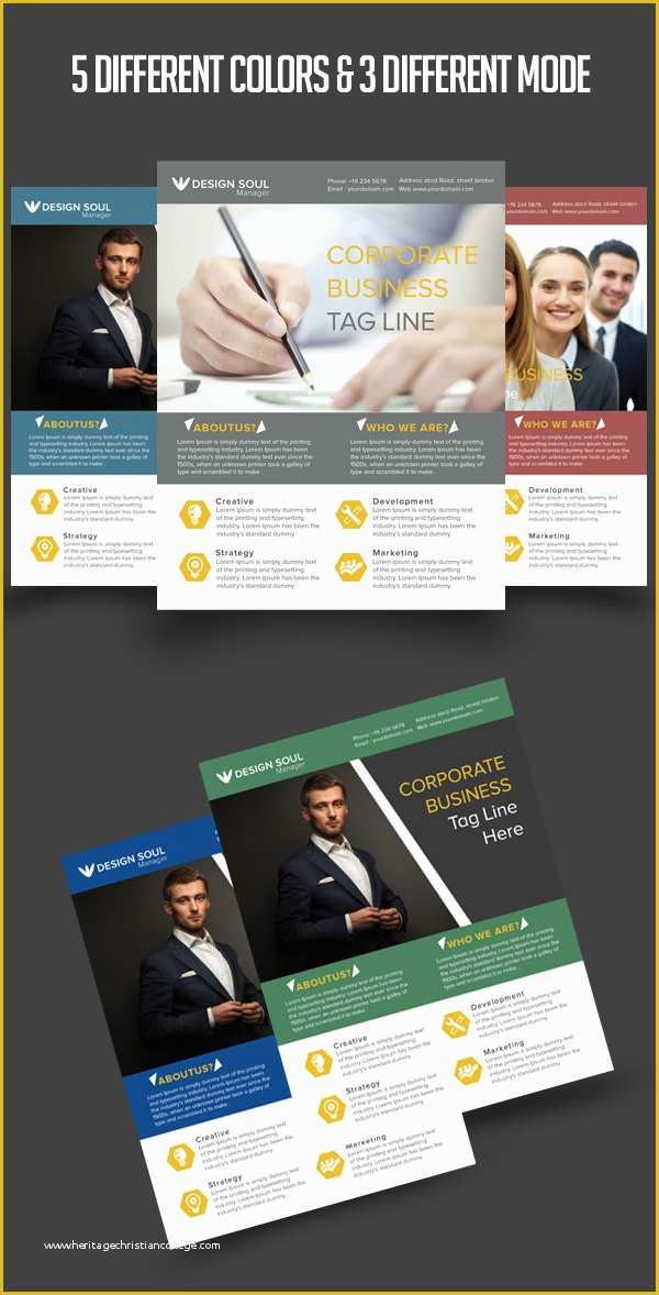 Free Psd Business Flyer Templates Of Free Corporate Business Flyer Psd Template