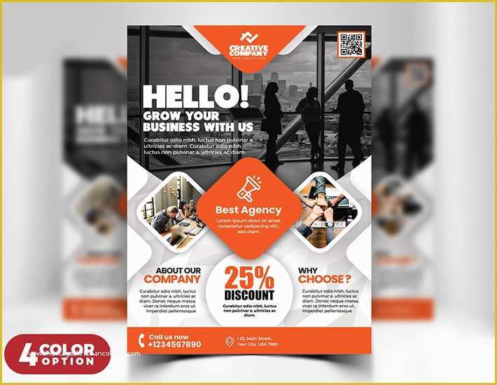 Free Psd Business Flyer Templates Of Free Download Creative Business Flyer Template Design Psd