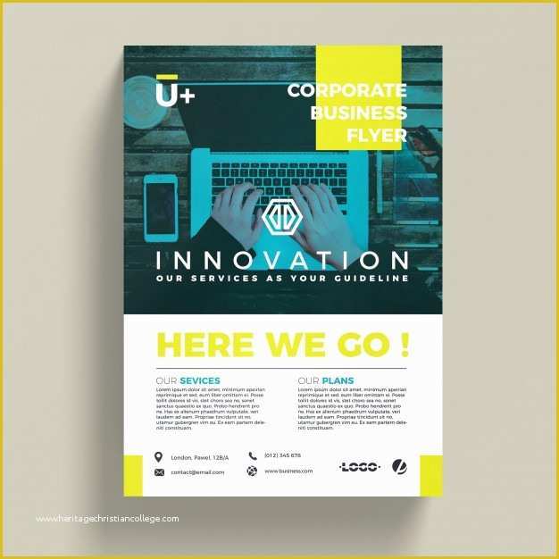 Free Psd Business Flyer Templates Of Innovative Corporate Business Flyer Template Psd File