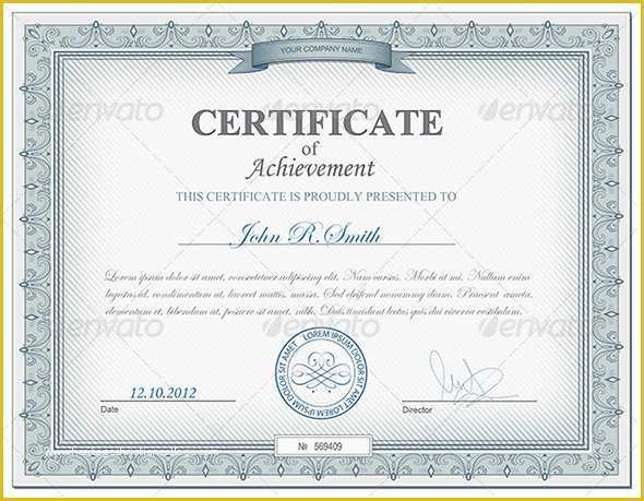 Free Psd Certificate Templates Download Of Certificate Of Pletion Template Psds
