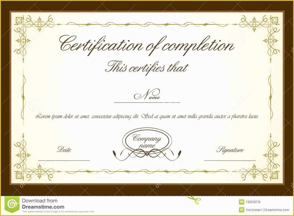 Free Psd Certificate Templates Download Of Certificate Templates Psd Certificate Templates