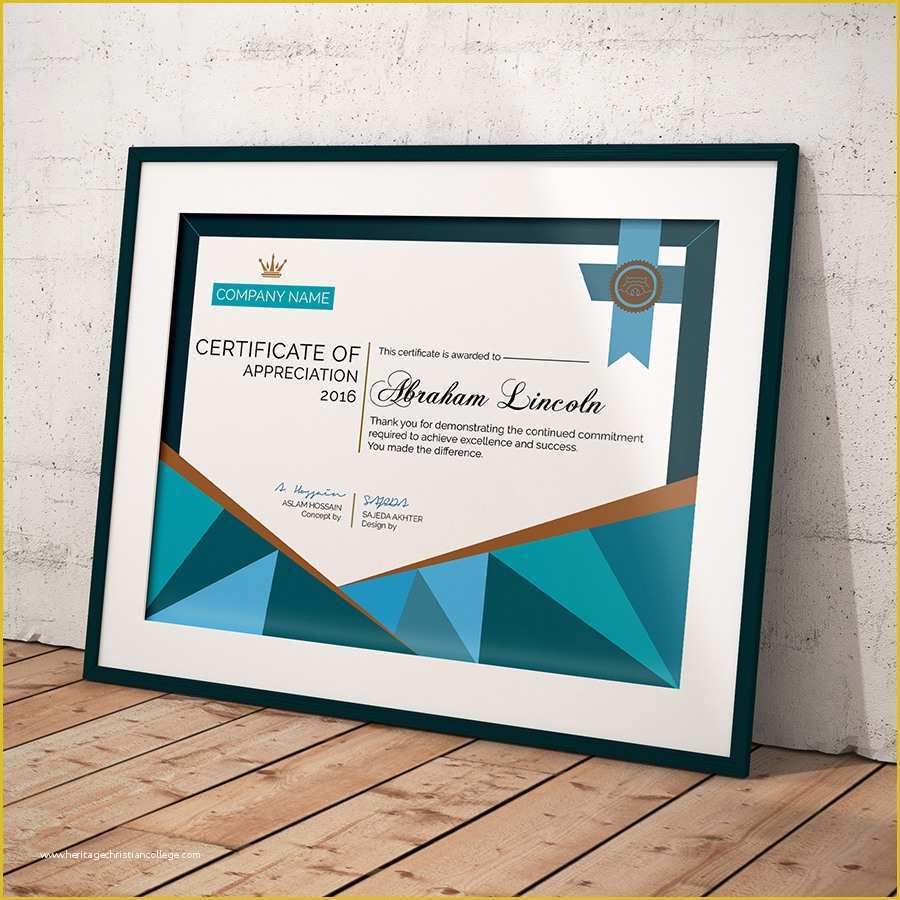 Free Psd Certificate Templates Download Of Free Simple Certificate On Behance
