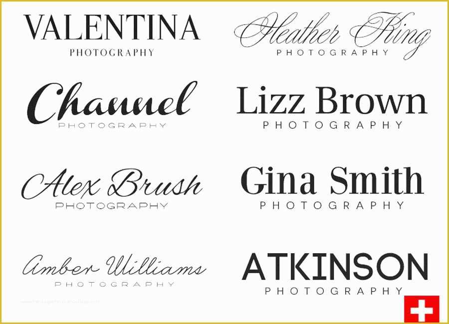 45 Free Psd Logo Templates for Photographers