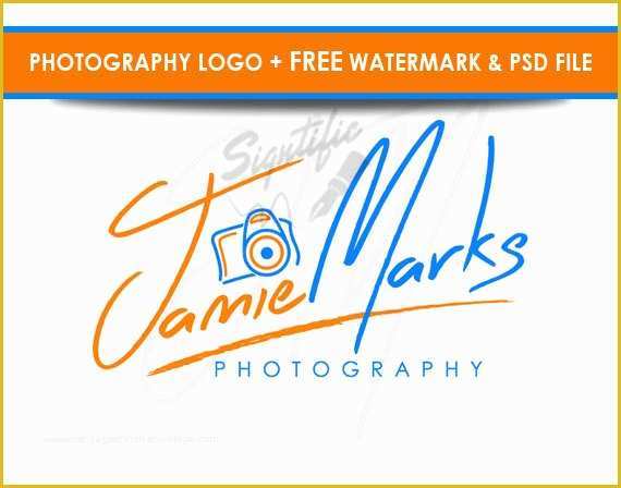 Free Psd Logo Templates for Photographers Of Graphy Camera Logo Free Watermark and Psd source
